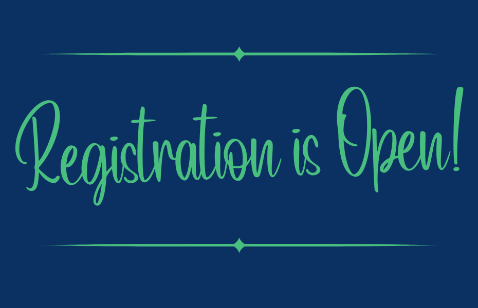 Registration is open